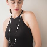 Серебряное колье "Бабочки" с фианитами 18284 | Seven.Deals Серебряное колье "Бабочки" с фианитами 18284 | Seven.Deals