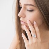 Кольцо с белыми фианитами к6 | Seven.Deals Кольцо с белыми фианитами к6 | Seven.Deals