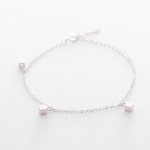 Серебряный браслет "Квадратики" | Seven.Deals Серебряный браслет "Квадратики" | Seven.Deals