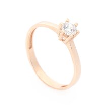 Золотое помолвочное кольцо с фианитами (944037) | Seven.Deals Золотое помолвочное кольцо с фианитами (944037) | Seven.Deals