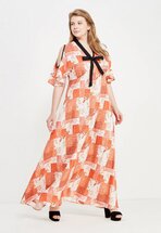 Платье COLD SHOULDER PRINTED MAXI DRESS | Seven.Deals Платье COLD SHOULDER PRINTED MAXI DRESS | Seven.Deals