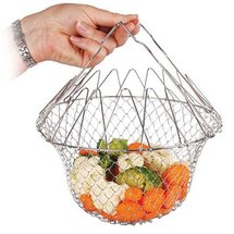 Складная решетка для приготовления пищи Chef Basket (Шеф Баскет) | Seven.Deals Складная решетка для приготовления пищи Chef Basket (Шеф Баскет) | Seven.Deals