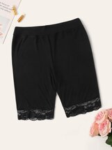 Plus Lace Hem Biker Shorts Nora (633420) | Seven.Deals, image {num} Plus Lace Hem Biker Shorts Nora (633420) | Seven.Deals, image {num}