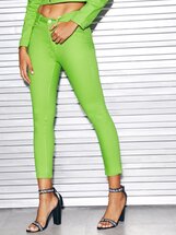 Neon Green Crop Skinny Jeans Graziela (583611) | Seven.Deals, image {num} Neon Green Crop Skinny Jeans Graziela (583611) | Seven.Deals, image {num}