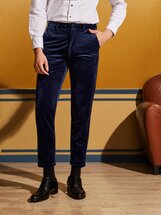 Men Button Fly Velvet Pants Petar | Seven.Deals, image {num} Men Button Fly Velvet Pants Petar | Seven.Deals, image {num}