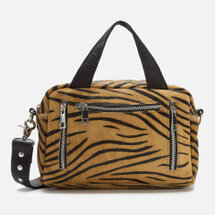 Núnoo Women's Donna Shoulder Bag - Brown Zebra | Seven.Deals, image {num} Núnoo Women's Donna Shoulder Bag - Brown Zebra | Seven.Deals, image {num}