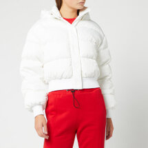 MSGM Women's Padded Down Jacket - Optical White | Seven.Deals, image {num} MSGM Women's Padded Down Jacket - Optical White | Seven.Deals, image {num}