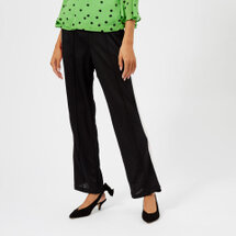 Ganni Women's Dubois Polo Track Pants - Black - DK - Black | Seven.Deals, image {num} Ganni Women's Dubois Polo Track Pants - Black - DK - Black | Seven.Deals, image {num}