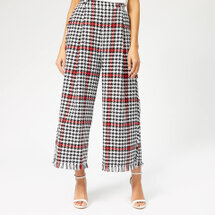 MSGM Women's Jacquard Dog Tooth Trousers - Black | Seven.Deals, image {num} MSGM Women's Jacquard Dog Tooth Trousers - Black | Seven.Deals, image {num}
