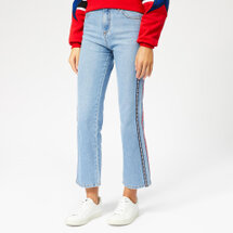 MSGM Women's Jeans - Blue (857242) | Seven.Deals, image {num} MSGM Women's Jeans - Blue (857242) | Seven.Deals, image {num}
