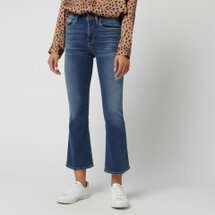 Frame Women's Le Crop Mini Bootcut Jeans - Westcliff Blue | Seven.Deals, image {num} Frame Women's Le Crop Mini Bootcut Jeans - Westcliff Blue | Seven.Deals, image {num}