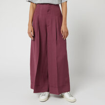 Golden Goose Deluxe Brand Women's Cassia Pants - Eggplant Red | Seven.Deals, image {num} Golden Goose Deluxe Brand Women's Cassia Pants - Eggplant Red | Seven.Deals, image {num}