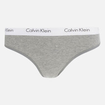 Calvin Klein Women's CK One Logo Thong - Grey Heather Grey | Seven.Deals, image {num} Calvin Klein Women's CK One Logo Thong - Grey Heather Grey | Seven.Deals, image {num}