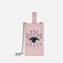 KENZO Women's Eye Cross Body Phone Case - Pink | Seven.Deals, image {num} KENZO Women's Eye Cross Body Phone Case - Pink | Seven.Deals, image {num}