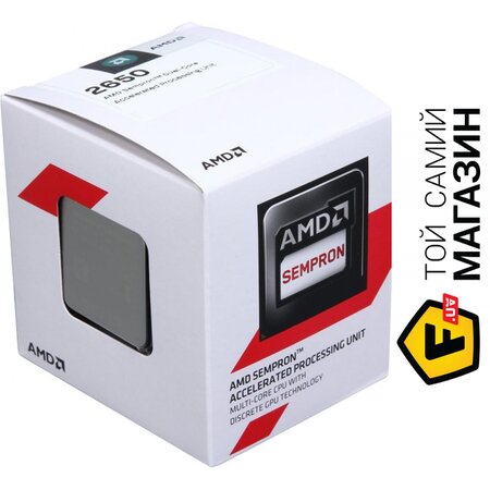 Процессор AMD Sempron 2650 AM1, 1.45GHz, 25W, Box (SD2650JAHMBOX) | Seven.Deals