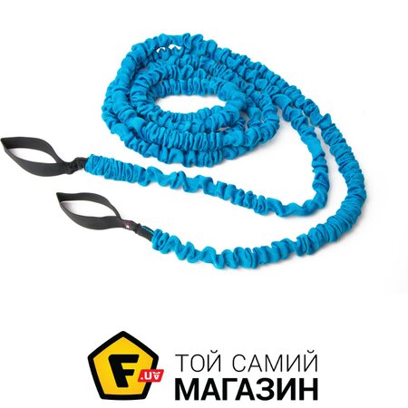 Эспандер Maxfight Caterpillar, 5м - синий | Seven.Deals