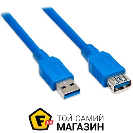 Удлинитель Atcom USB 3.0 AM/AF, 0.8м (11202) | Seven.Deals