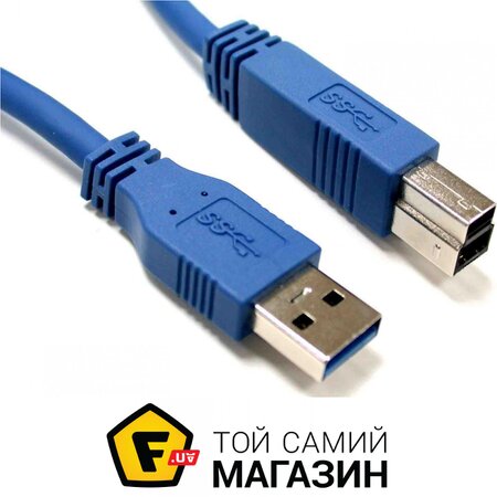 Кабель Atcom USB 3.0 AM/BM, 3м (12824) | Seven.Deals