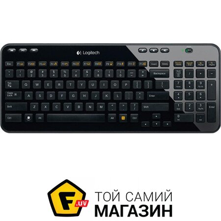 Клавиатура Logitech Wireless K360 Rus Black (920-003095) | Seven.Deals