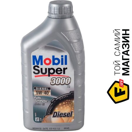 Масло Mobil Super 3000x1 Diesel 5W-40 1л | Seven.Deals