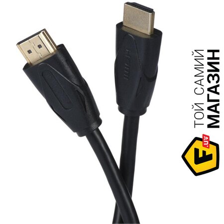 Кабель 2e HDMI v2.0 Molding Type 5м, black (2EW-1002-5m) | Seven.Deals