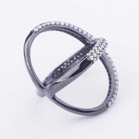 Серебряное кольцо с фианитами 111815 | Seven.Deals, изображение 2
