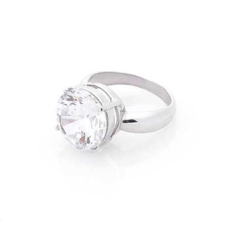 Серебряное кольцо с фианитом 11671 | Seven.Deals, изображение 2