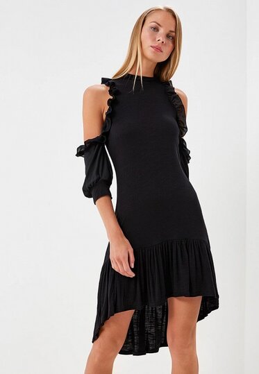Платье CUT OUT SHOULDER SHIFT DRESS | Seven.Deals